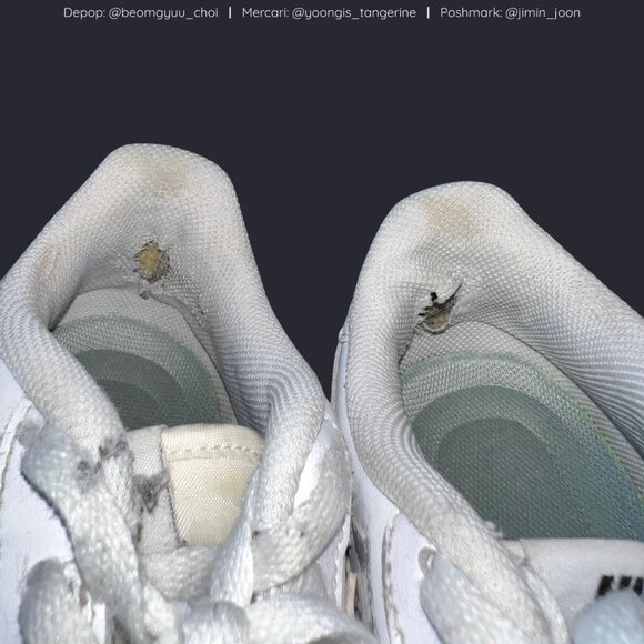 Unisex Black and White Nike Air Force 1 - Picture 6 of 7